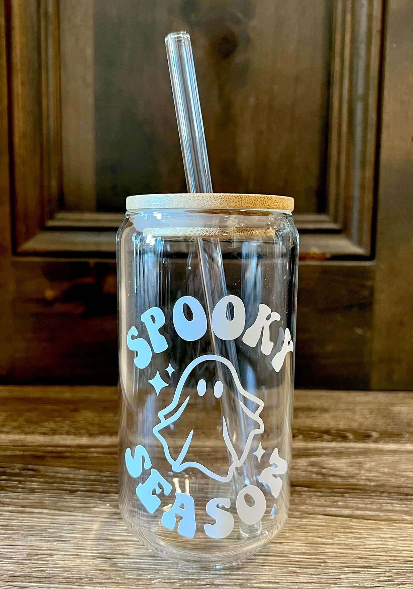 Spooky Season Glass Cup