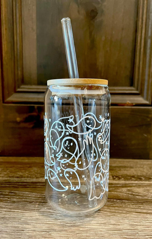 Ghost Glass Cup