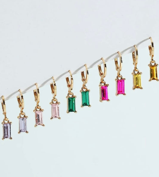 Spring Rectangle Earrings