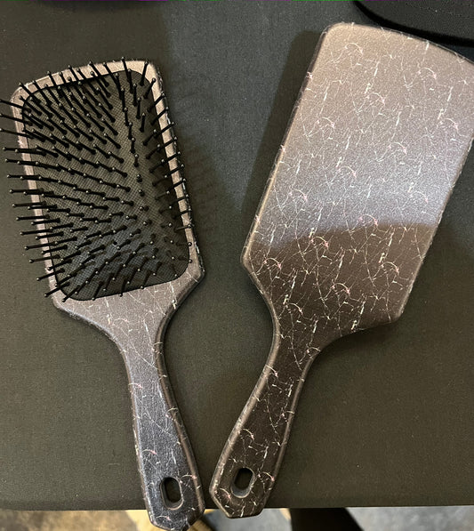 Black Crackle Brush