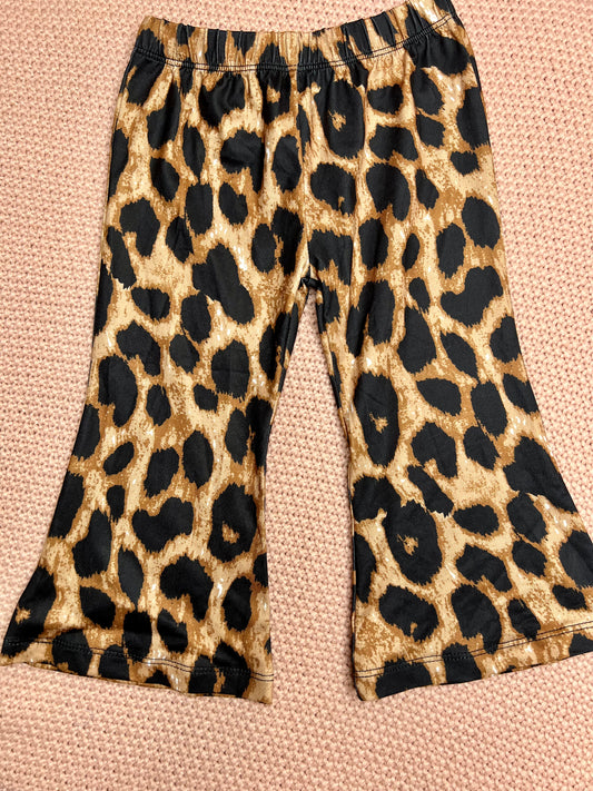 Leopard Bell Bottoms