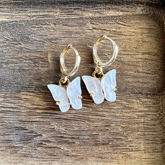 Ice Butterfly Earrings